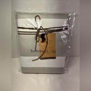 Summer Sand Towel Microfiber quick dry- sand free 180X80cm gray/white strap